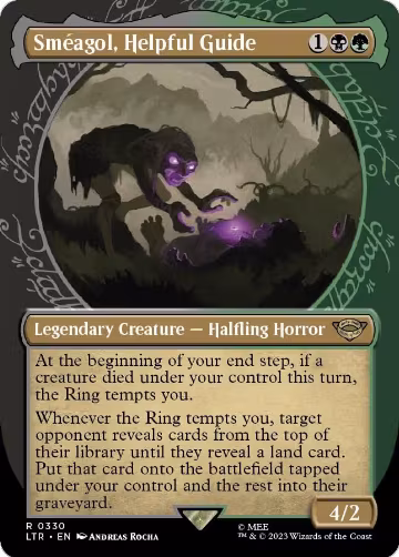 Smeagol, Helpful Guide (Showcase) (330), Universes Beyond: The Lord of the Rings: Tales of Middle-earth — Magic card price