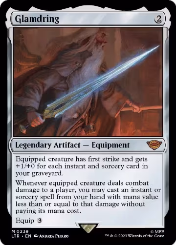 Glamdring (239), Universes Beyond: The Lord of the Rings: Tales of Middle-earth — Magic card price
