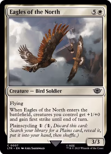 Eagles of the North (7), Universes Beyond: The Lord of the Rings: Tales of Middle-earth — Magic card price