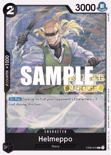 Helmeppo (Judge) (ST06-010), One Piece Promotion Cards — One Piece card price