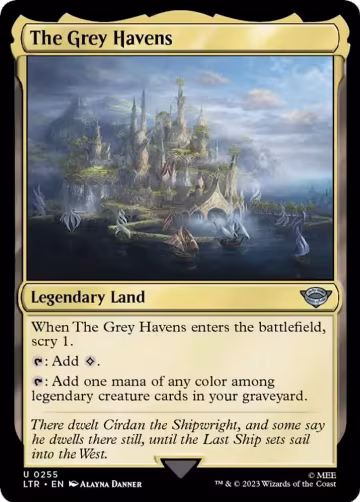 The Grey Havens (255), Universes Beyond: The Lord of the Rings: Tales of Middle-earth — Magic card price