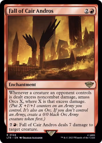 Fall of Cair Andros (124), Universes Beyond: The Lord of the Rings: Tales of Middle-earth — Magic card price