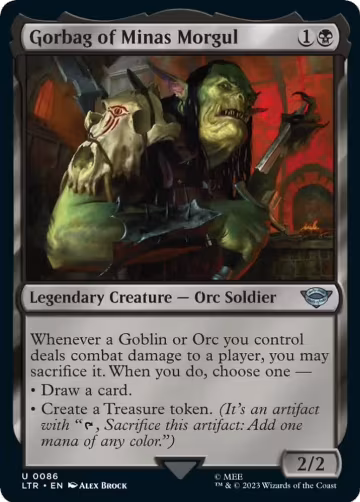 Gorbag of Minas Morgul (86), Universes Beyond: The Lord of the Rings: Tales of Middle-earth — Magic card price