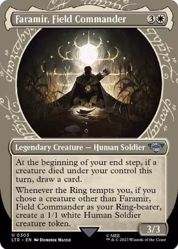 Faramir, Field Commander (Showcase) (303), Universes Beyond: The Lord of the Rings: Tales of Middle-earth — Magic card price