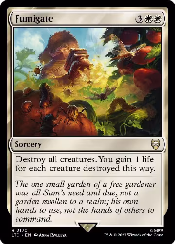 Fumigate (170), Commander: The Lord of the Rings: Tales of Middle-earth — Magic card price