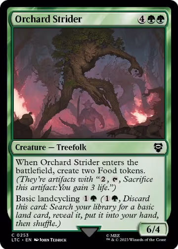 Orchard Strider (253), Commander: The Lord of the Rings: Tales of Middle-earth — Magic card price