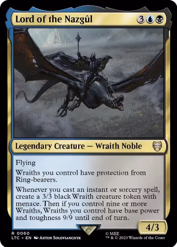 Lord of the Nazgul (60), Commander: The Lord of the Rings: Tales of Middle-earth — Magic card price
