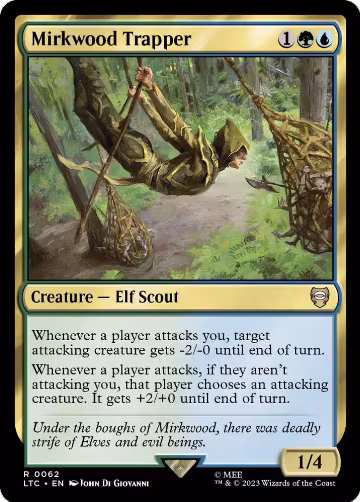 Mirkwood Trapper (62), Commander: The Lord of the Rings: Tales of Middle-earth — Magic card price