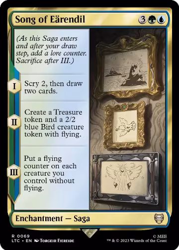 Song of Earendil (69), Commander: The Lord of the Rings: Tales of Middle-earth — Magic card price