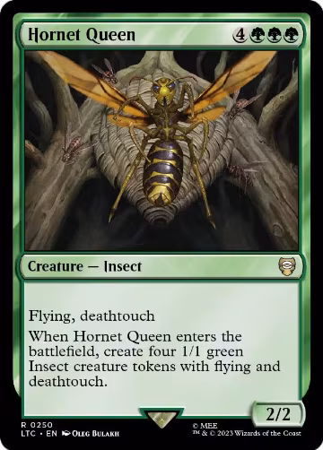 Hornet Queen (250), Commander: The Lord of the Rings: Tales of Middle-earth — Magic card price
