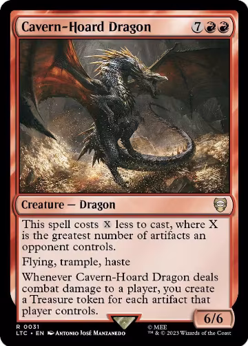 Cavern-Hoard Dragon (31), Commander: The Lord of the Rings: Tales of Middle-earth — Magic card price