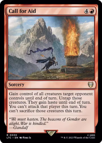 Call for Aid (30), Commander: The Lord of the Rings: Tales of Middle-earth — Magic card price