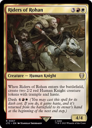 Riders of Rohan (67), Commander: The Lord of the Rings: Tales of Middle-earth — Magic card price