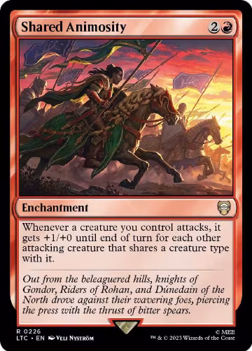 Shared Animosity (226), Commander: The Lord of the Rings: Tales of Middle-earth — Magic card price