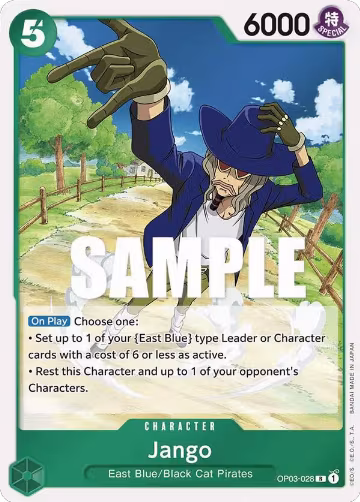Jango (OP03-028), Pillars of Strength — One Piece card price