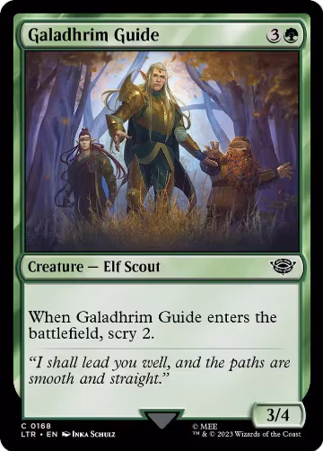 Galadhrim Guide (168), Universes Beyond: The Lord of the Rings: Tales of Middle-earth — Magic card price