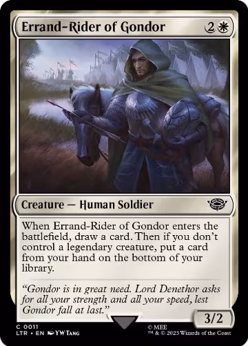 Errand-Rider of Gondor (11), Universes Beyond: The Lord of the Rings: Tales of Middle-earth — Magic card price