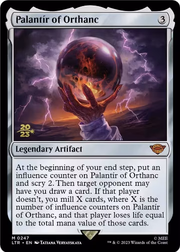 Palantir of Orthanc (247), Prerelease Cards — Magic card price