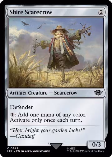 Shire Scarecrow (249), Universes Beyond: The Lord of the Rings: Tales of Middle-earth — Magic card price