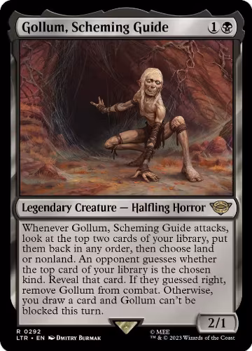 Gollum, Scheming Guide (292), Universes Beyond: The Lord of the Rings: Tales of Middle-earth — Magic card price
