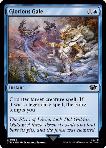 Glorious Gale (51), Universes Beyond: The Lord of the Rings: Tales of Middle-earth — Magic card price