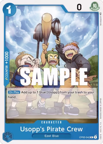 Usopp's Pirate Crew (OP03-042), Pillars of Strength — One Piece card price