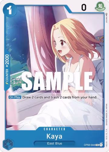 Kaya (OP03-044), Pillars of Strength — One Piece card price