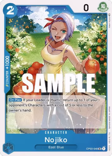 Nojiko (OP03-048), Pillars of Strength — One Piece card price