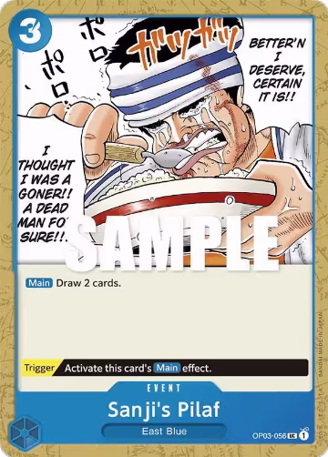 Sanji's Pilaf (OP03-056), Pillars of Strength — One Piece card price