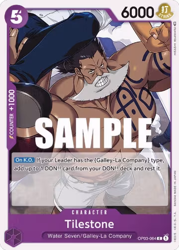 Tilestone (OP03-064), Pillars of Strength — One Piece card price