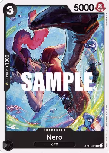 Nero (OP03-087), Pillars of Strength — One Piece card price