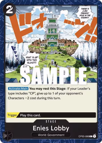 Enies Lobby (OP03-098), Pillars of Strength — One Piece card price