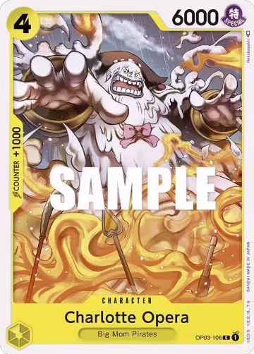Charlotte Opera (OP03-106), Pillars of Strength — One Piece card price