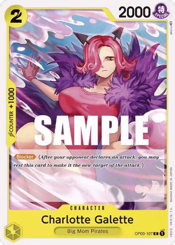 Charlotte Galette (OP03-107), Pillars of Strength — One Piece card price