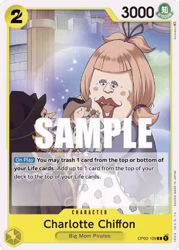 Charlotte Chiffon (OP03-109), Pillars of Strength — One Piece card price