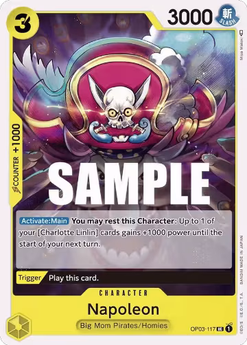 Napoleon (OP03-117), Pillars of Strength — One Piece card price