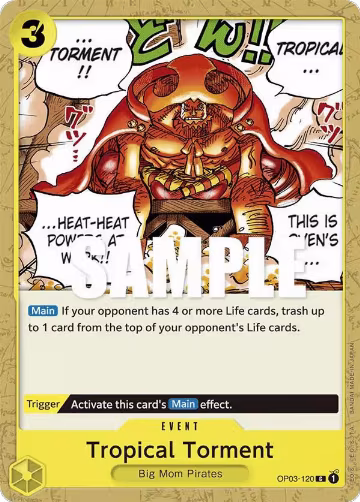 Tropical Torment (OP03-120), Pillars of Strength — One Piece card price