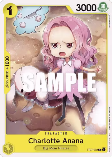 Charlotte Anana (ST07-002), ST-07: Starter Deck 7 Big Mom Pirates — One Piece card price