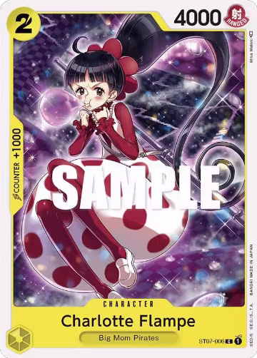 Charlotte Flampe (ST07-006), ST-07: Starter Deck 7 Big Mom Pirates — One Piece card price