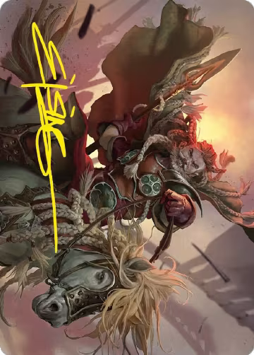 Eomer of the Riddermark Art Card (Gold-Stamped Signature) (9), Art Series: Universes Beyond: The Lord of the Rings: Tales of Middle-earth — Magic card price