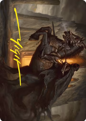 Nazgul Art Card (Gold-Stamped Signature) (53), Art Series: Universes Beyond: The Lord of the Rings: Tales of Middle-earth — Magic card price