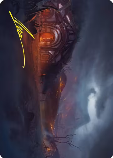 Field of Ruin Art Card (Gold-Stamped Signature) (77), Art Series: Universes Beyond: The Lord of the Rings: Tales of Middle-earth — Magic card price