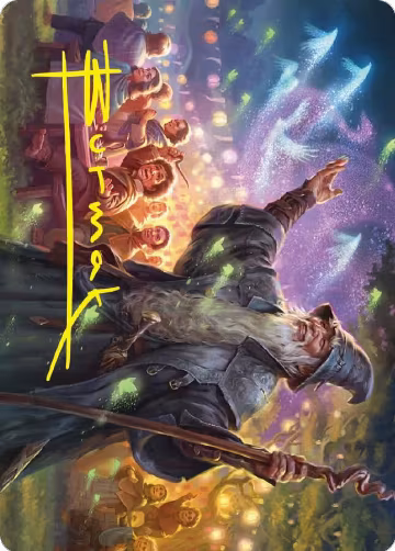 Gandalf, Friend of the Shire Art Card (Gold-Stamped Signature) (5), Art Series: Universes Beyond: The Lord of the Rings: Tales of Middle-earth — Magic card price