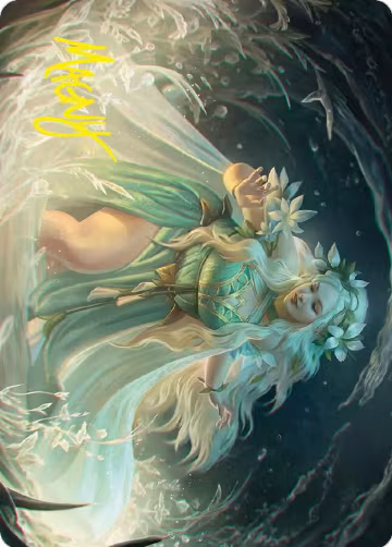Goldberry, River-Daughter Art Card (Gold-Stamped Signature) (6), Art Series: Universes Beyond: The Lord of the Rings: Tales of Middle-earth — Magic card price