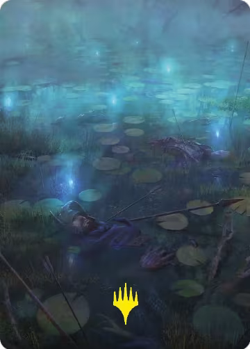 The Dead Marshes Art Card (Gold-Stamped Signature) (79), Art Series: Universes Beyond: The Lord of the Rings: Tales of Middle-earth — Magic card price