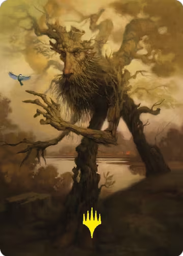 Treefolk Token Art Card (Gold-Stamped Signature) (81), Art Series: Universes Beyond: The Lord of the Rings: Tales of Middle-earth — Magic card price