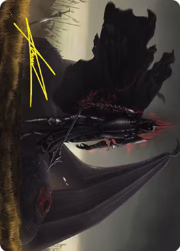 Witch-king of Angmar Art Card (Gold-Stamped Signature) (43), Art Series: Universes Beyond: The Lord of the Rings: Tales of Middle-earth — Magic card price