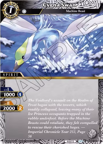Cygna Swan (BSS02-049), False Gods — Battle Spirits card price