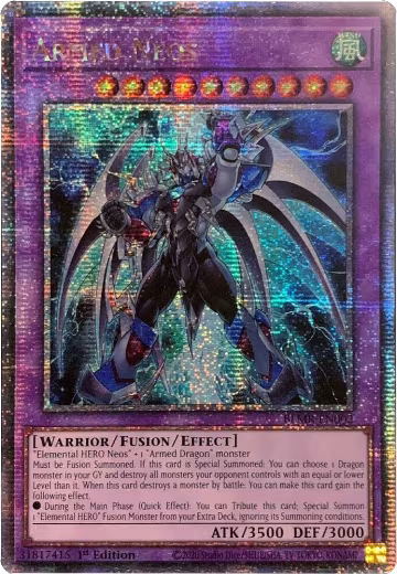 Armed Neos (Quarter Century Secret Rare) (BLMR-EN002), Battles of Legend: Monstrous Revenge — Yu-Gi-Oh! card price