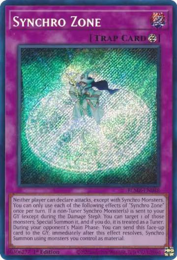 Synchro Zone (BLMR-EN048), Battles of Legend: Monstrous Revenge — Yu-Gi-Oh! card price